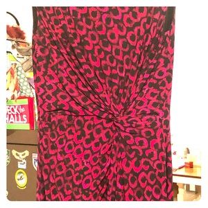 Ralph Lauren 3/4 dress burgundy